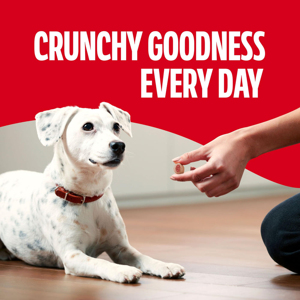 Milk-Bone MaroSnacks small dog treats are low-calorie and suitable for training and snacking