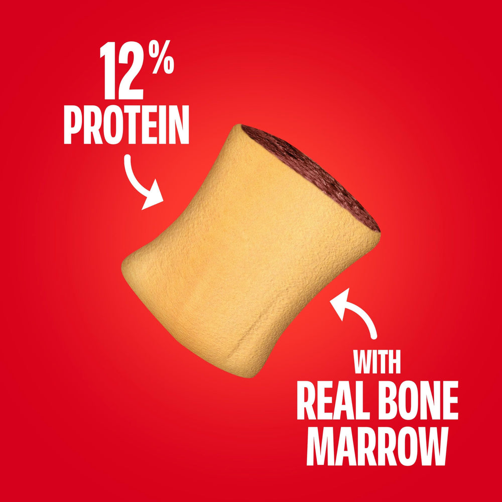 Milk-Bone MaroSnacks natural color from natural sources for appeal.