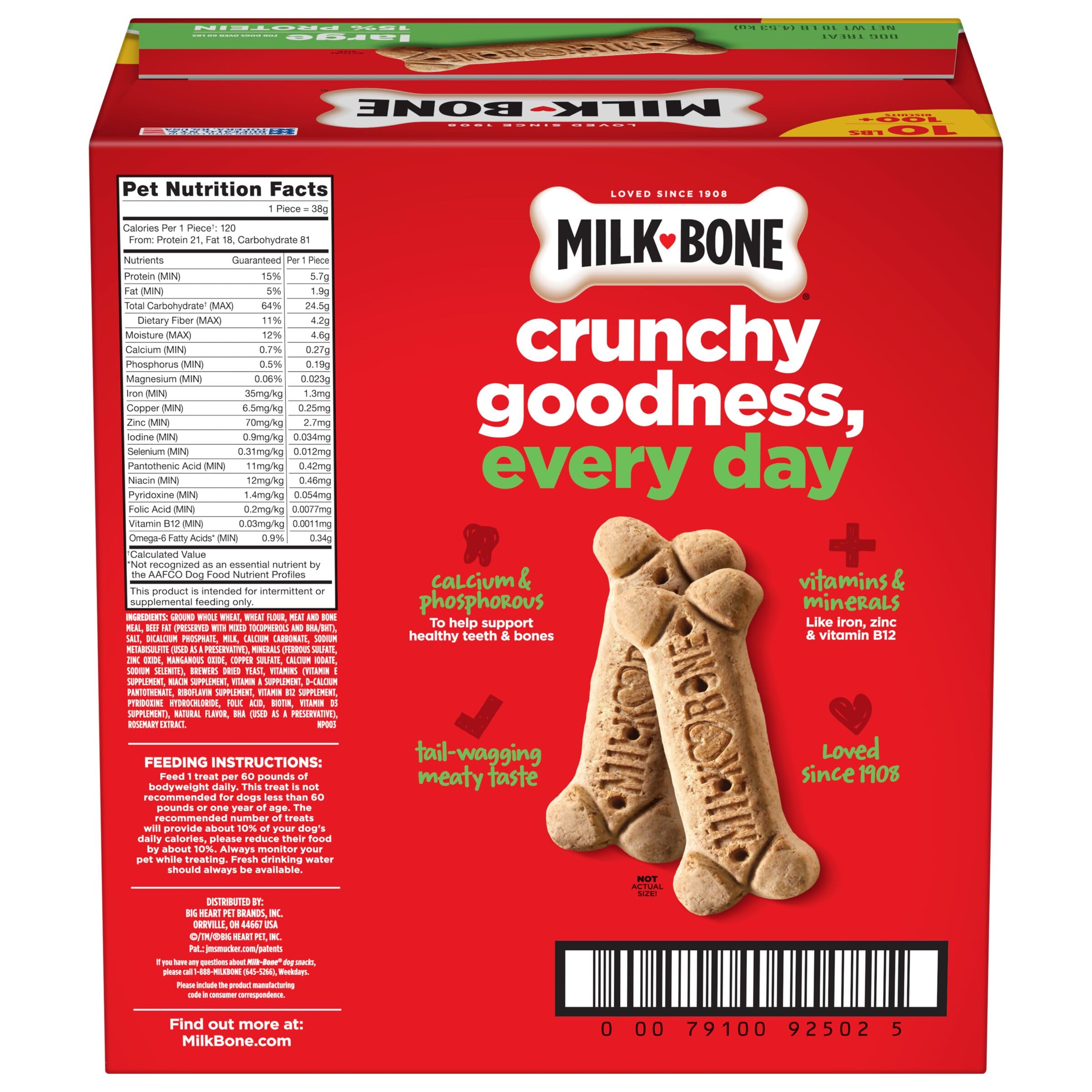 Milk-Bone Original box on kitchen counter ready for everyday treats.