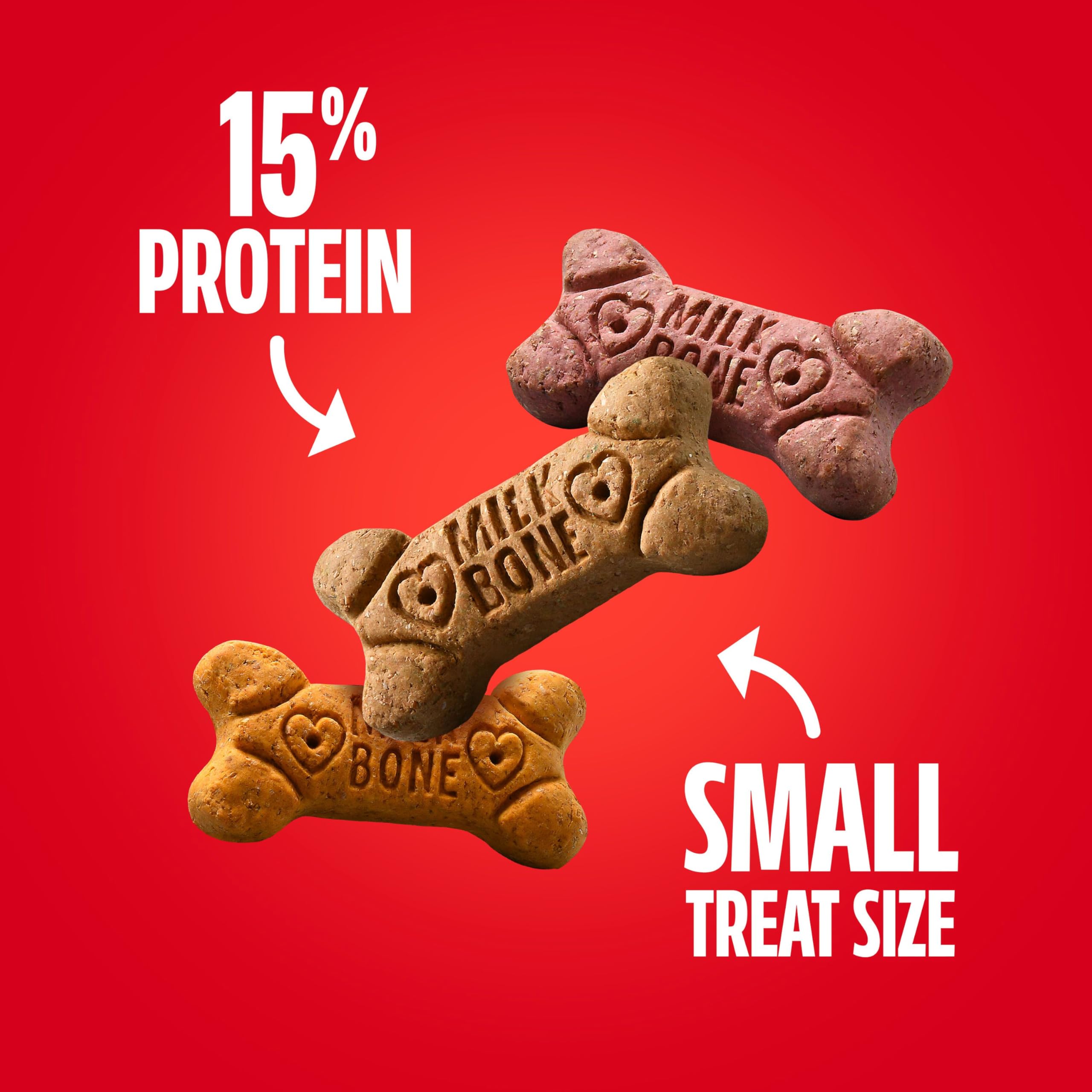Milk-Bone peanut butter honey flavor biscuits offering tasty snack rotation