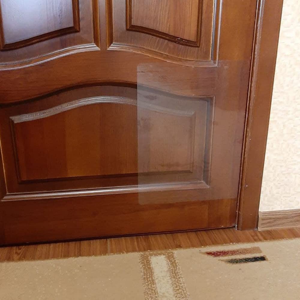 Miloona guard on sofa closeup highlights clear non-stick surface
