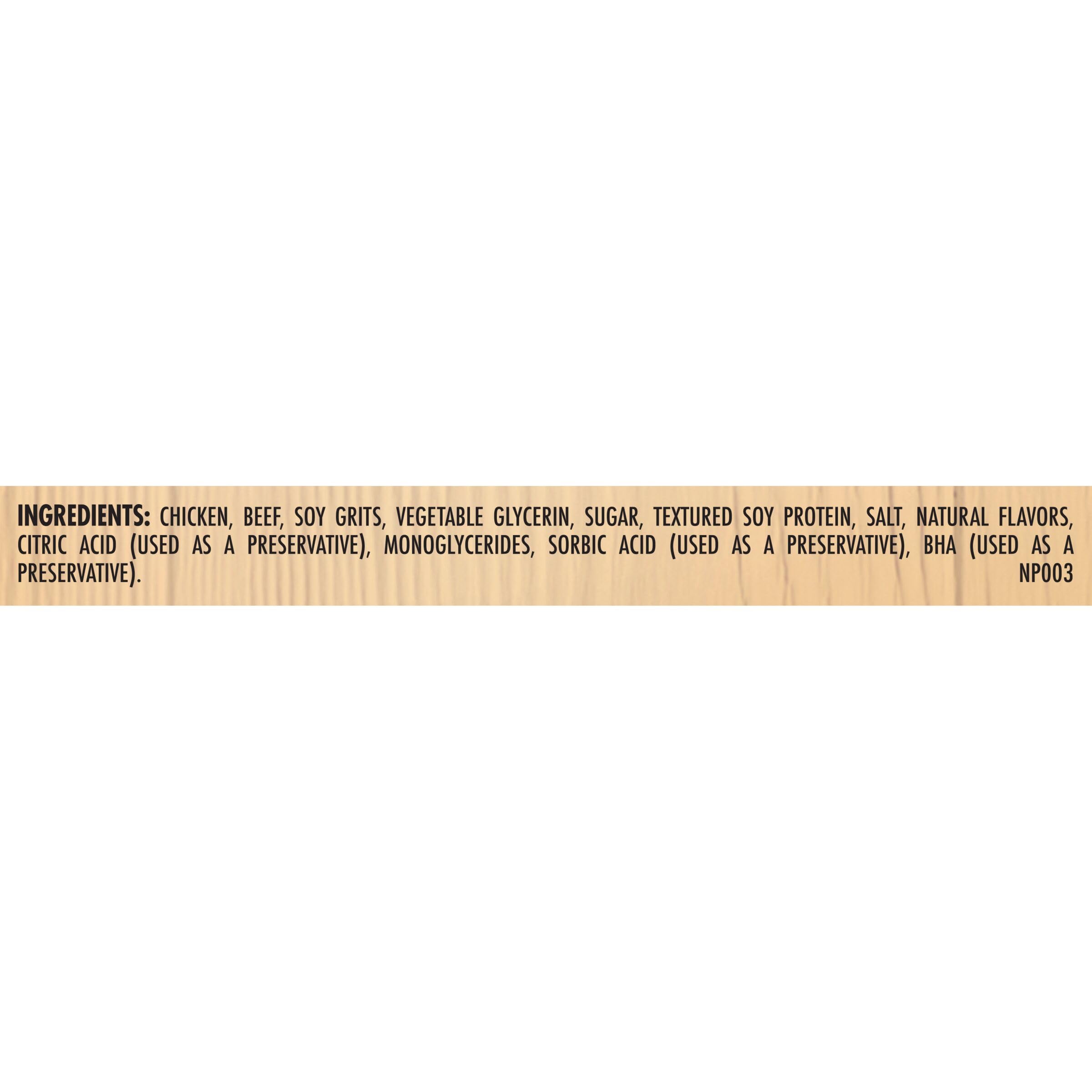 Milo's Kitchen Chicken Meatballs product label shows real chicken as first ingredient.
