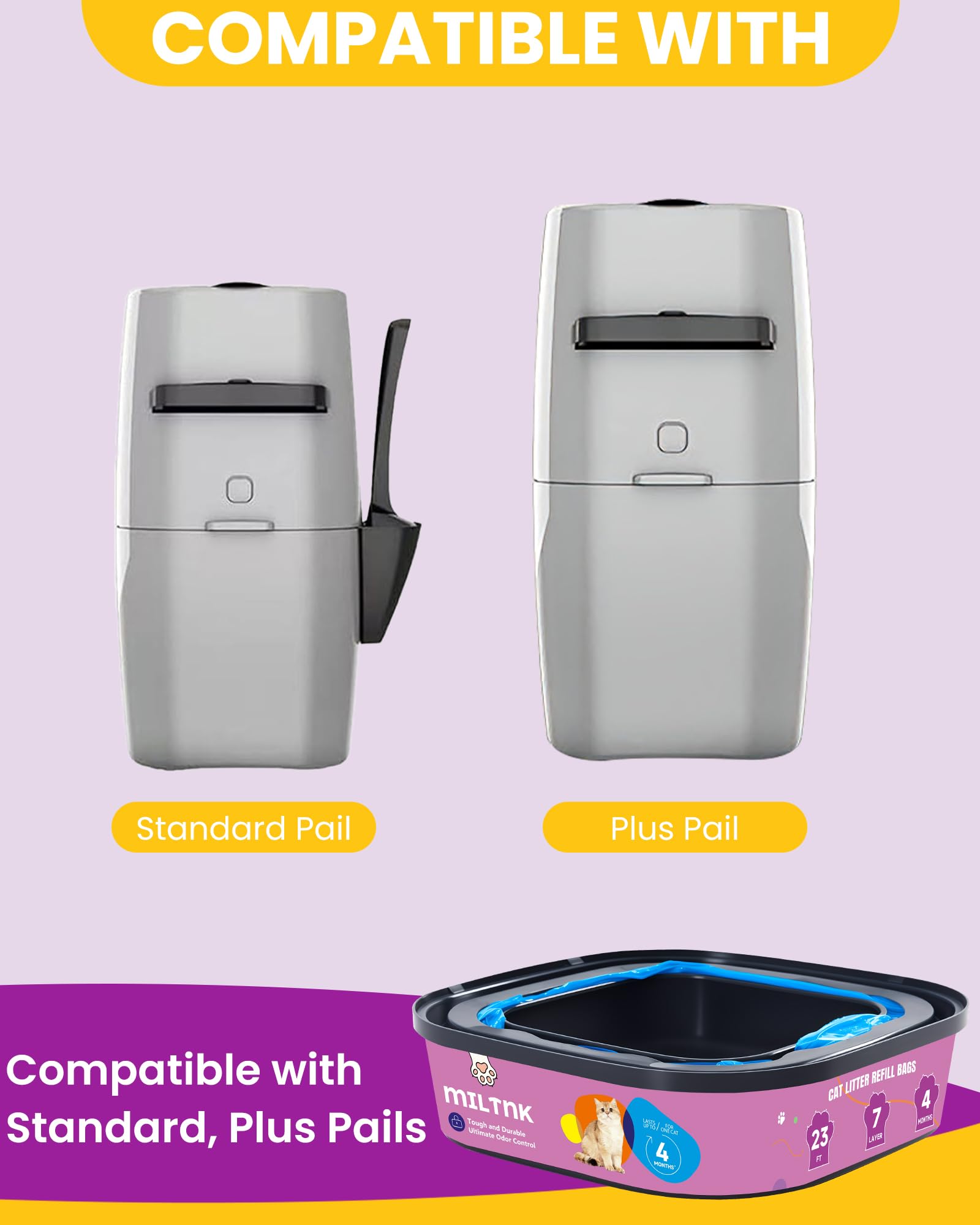 MILTNK tool-free installation for quick, no-contact refill changes