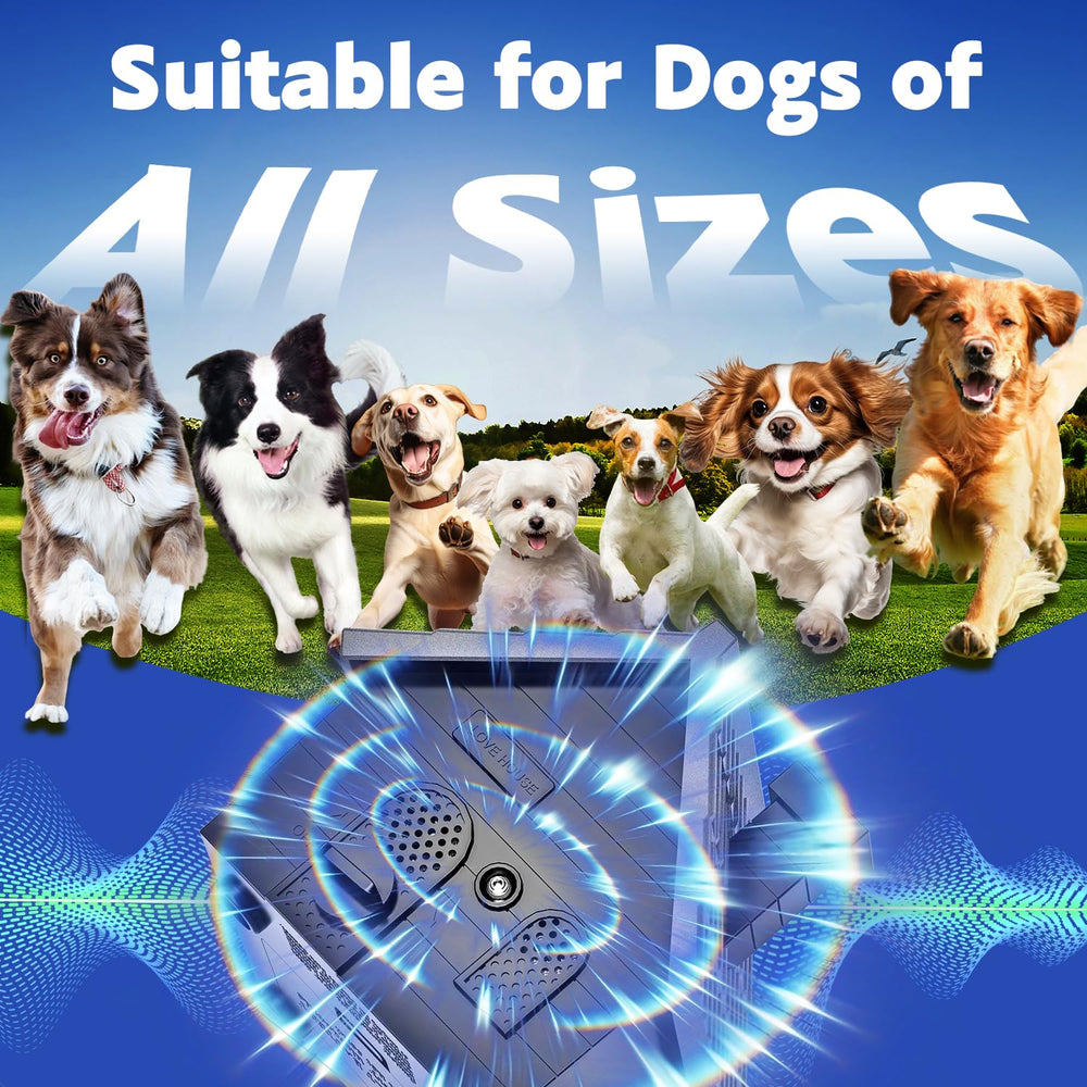 Mimo Style bark deterrent in four modes for different dog sizes