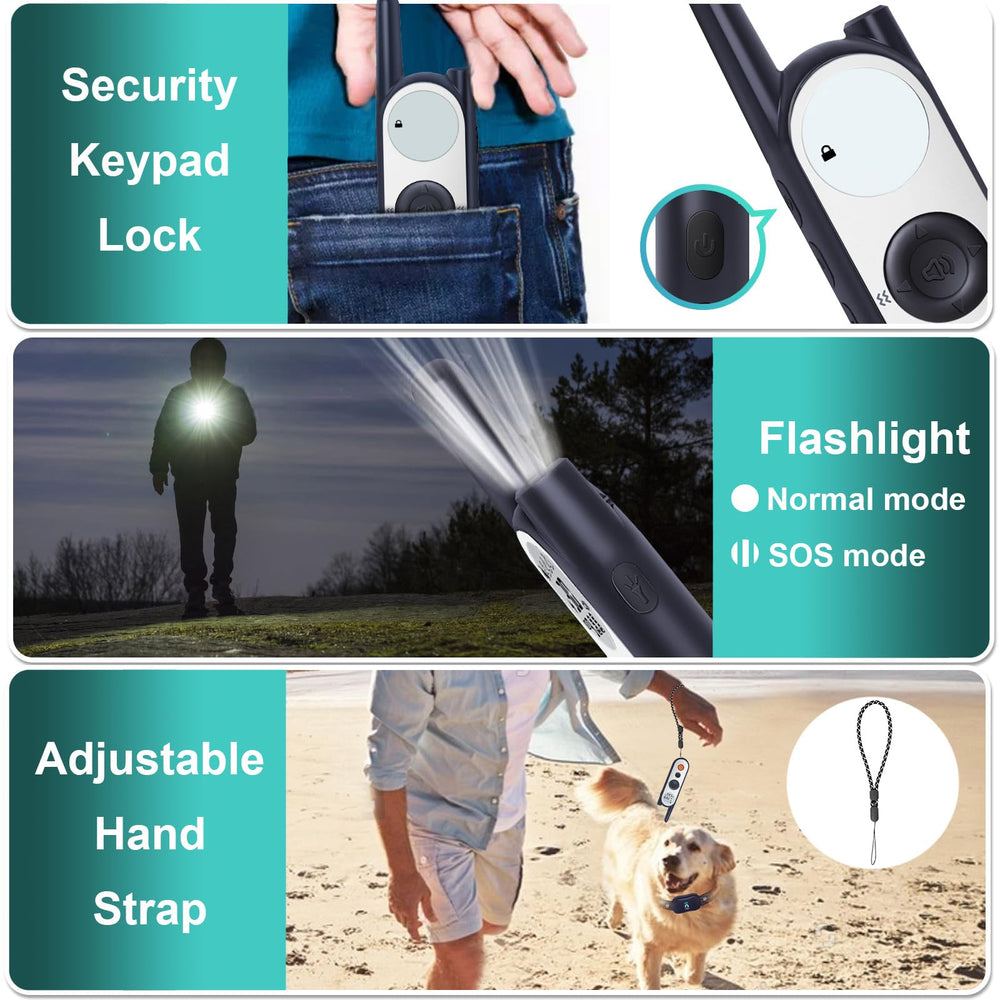 MIMOFPET security keypad and LED light for safe night training.