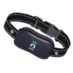 MIMOFPET wireless dog fence receiver in blue, waterproof single training collar compatible with X3 system