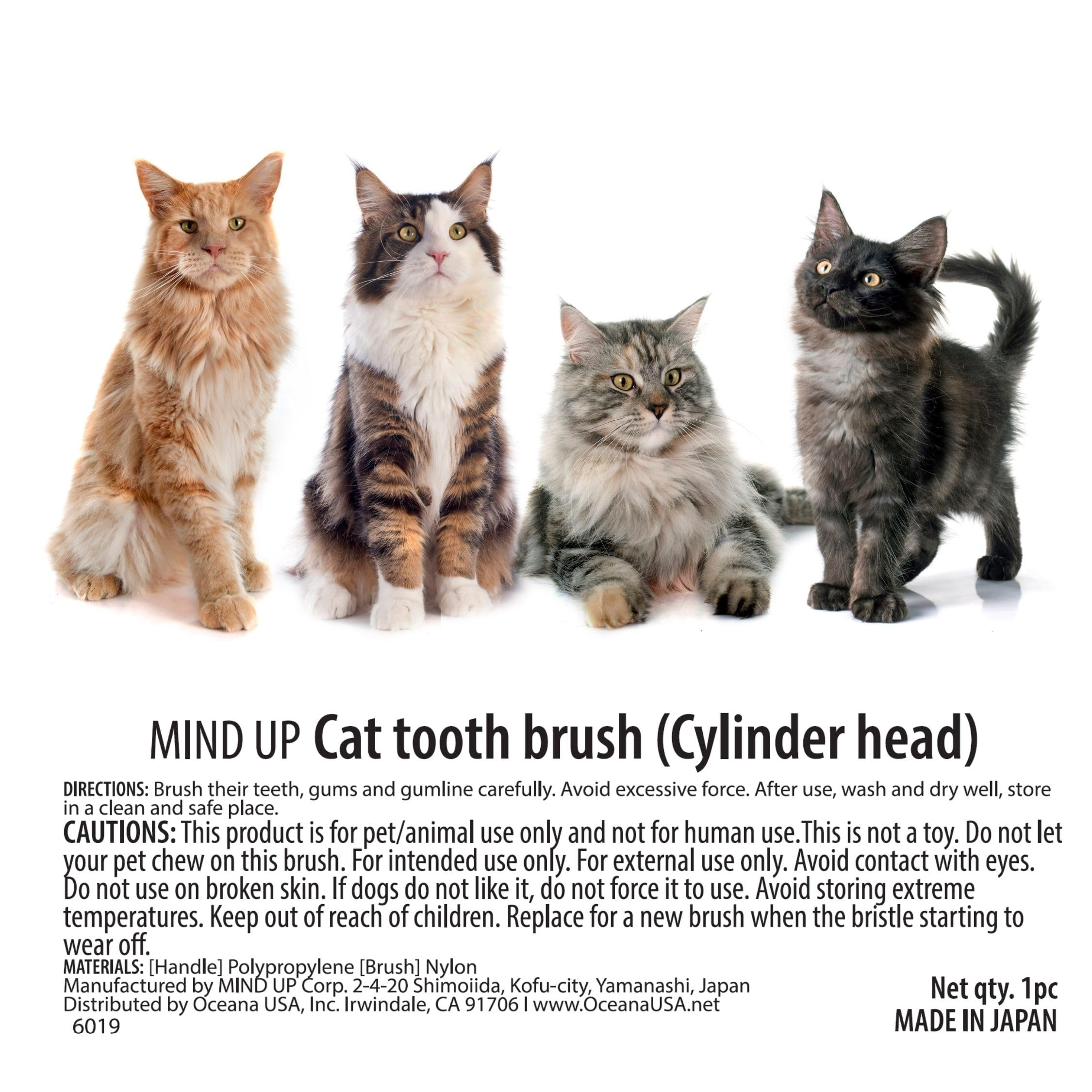 Soft bristle feel and balanced design for comfortable brushing.