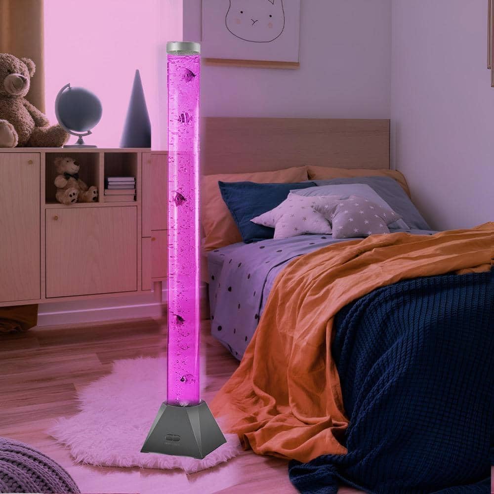 Mindiverse night light provides sleep-friendly ambience with soft color cycling.