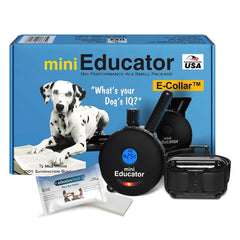 Mini Educator ET-300 collar receiver for customizable remote training.