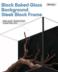 Minilake glass fish tank 5-gallon 5mm-frame detail emphasizes durability and clarity
