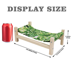 MinrzPet wooden reptile bed closeup highlights non-toxic wood and smooth surface.