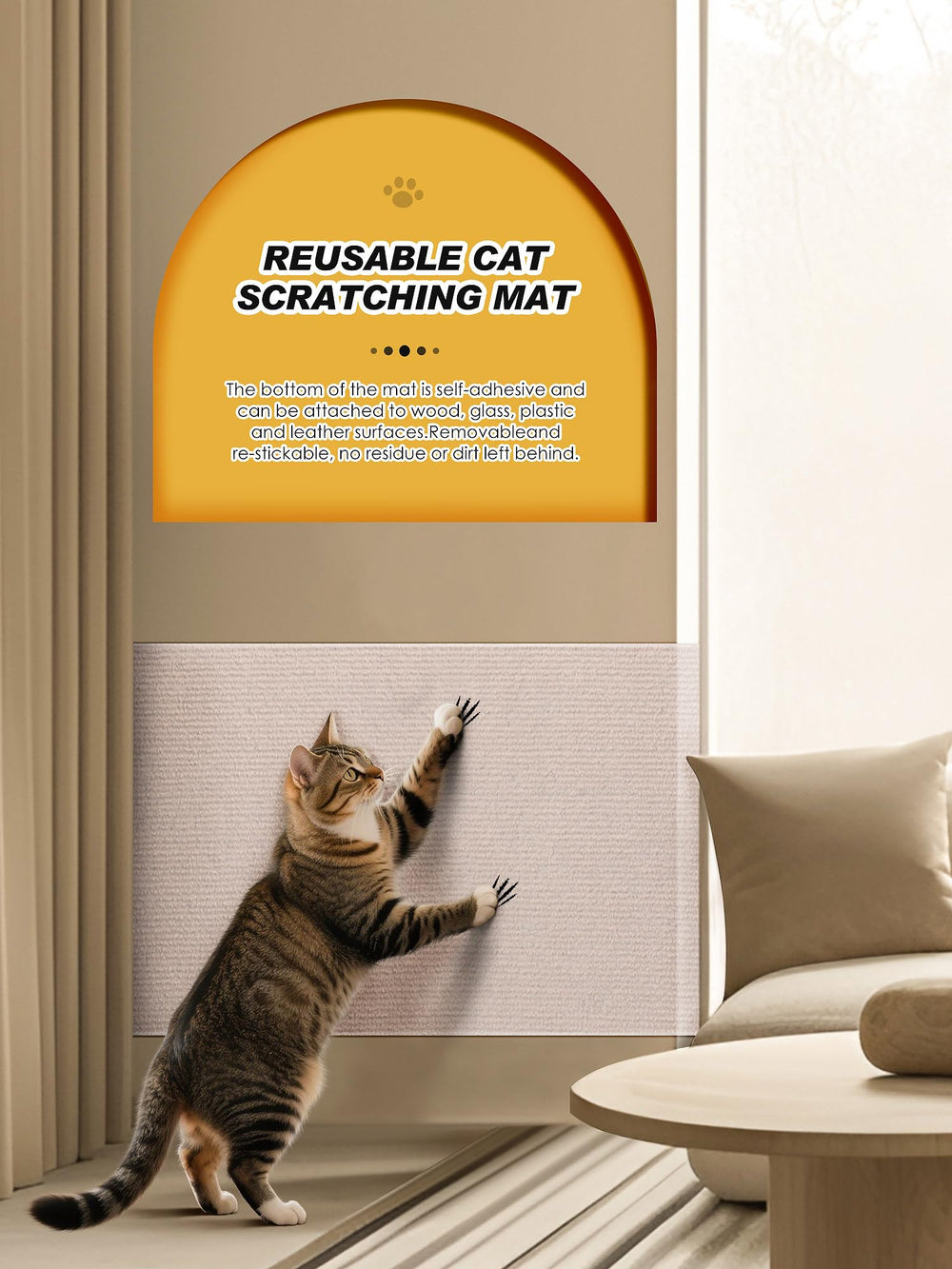 Minyii self-adhesive backing ensures easy installation and a secure fit.