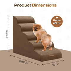 Miorun dog stairs with gentle slope for comfortable ascent