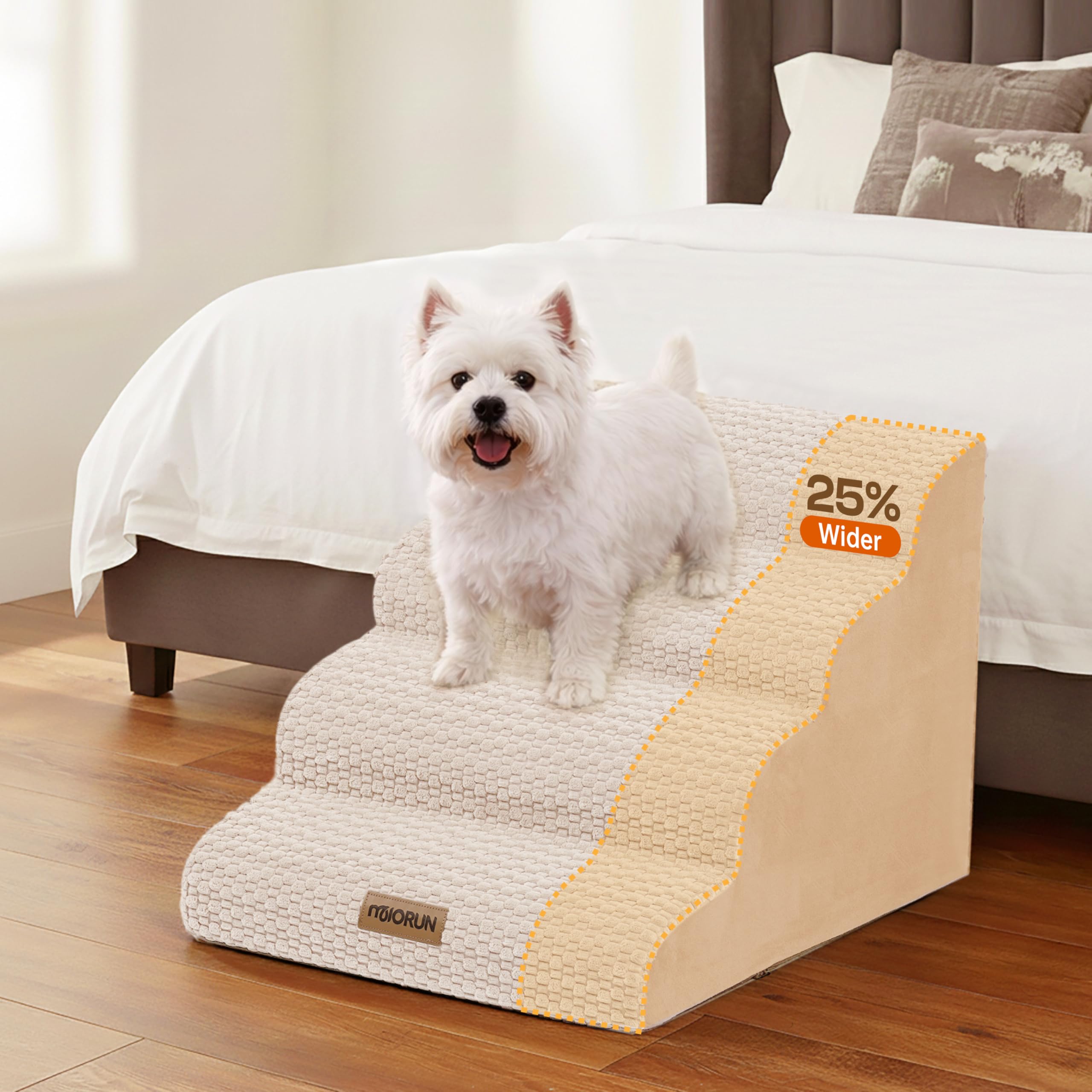 Built-in handle for easy repositioning around your home.