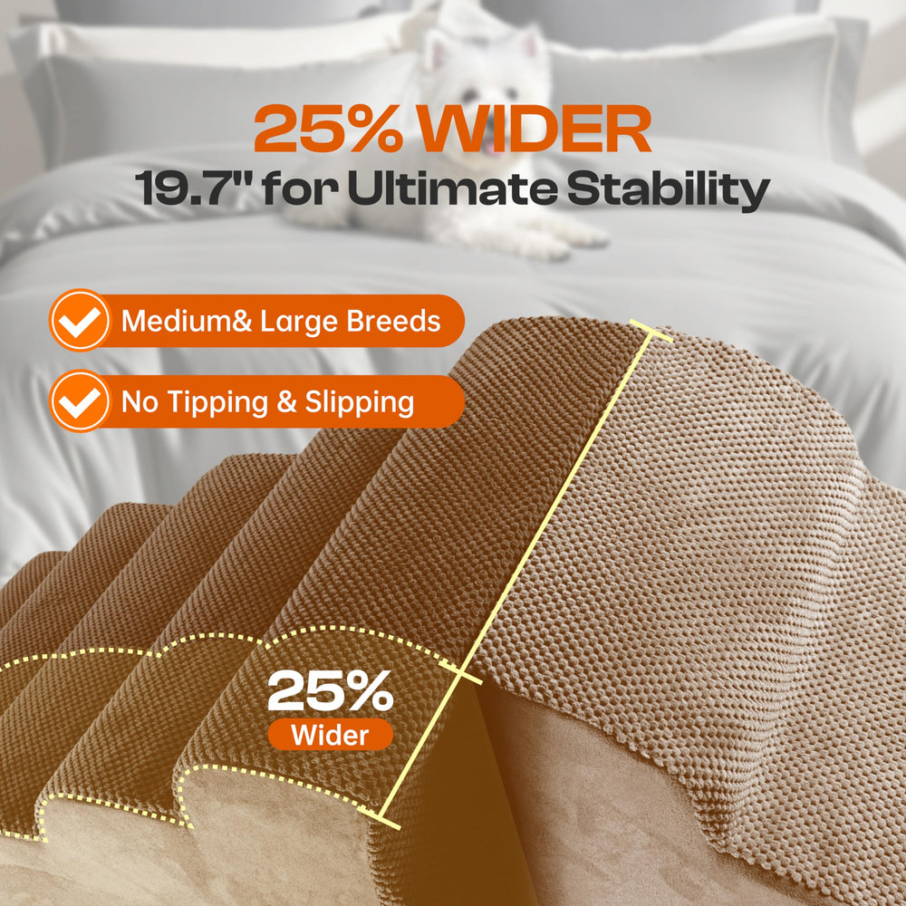Miorun 30D high-density foam supports up to 80 lbs with stable comfortable steps