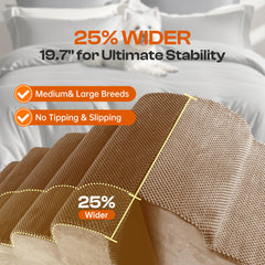 Miorun 30D high-density foam supports up to 80 lbs with stable comfortable steps
