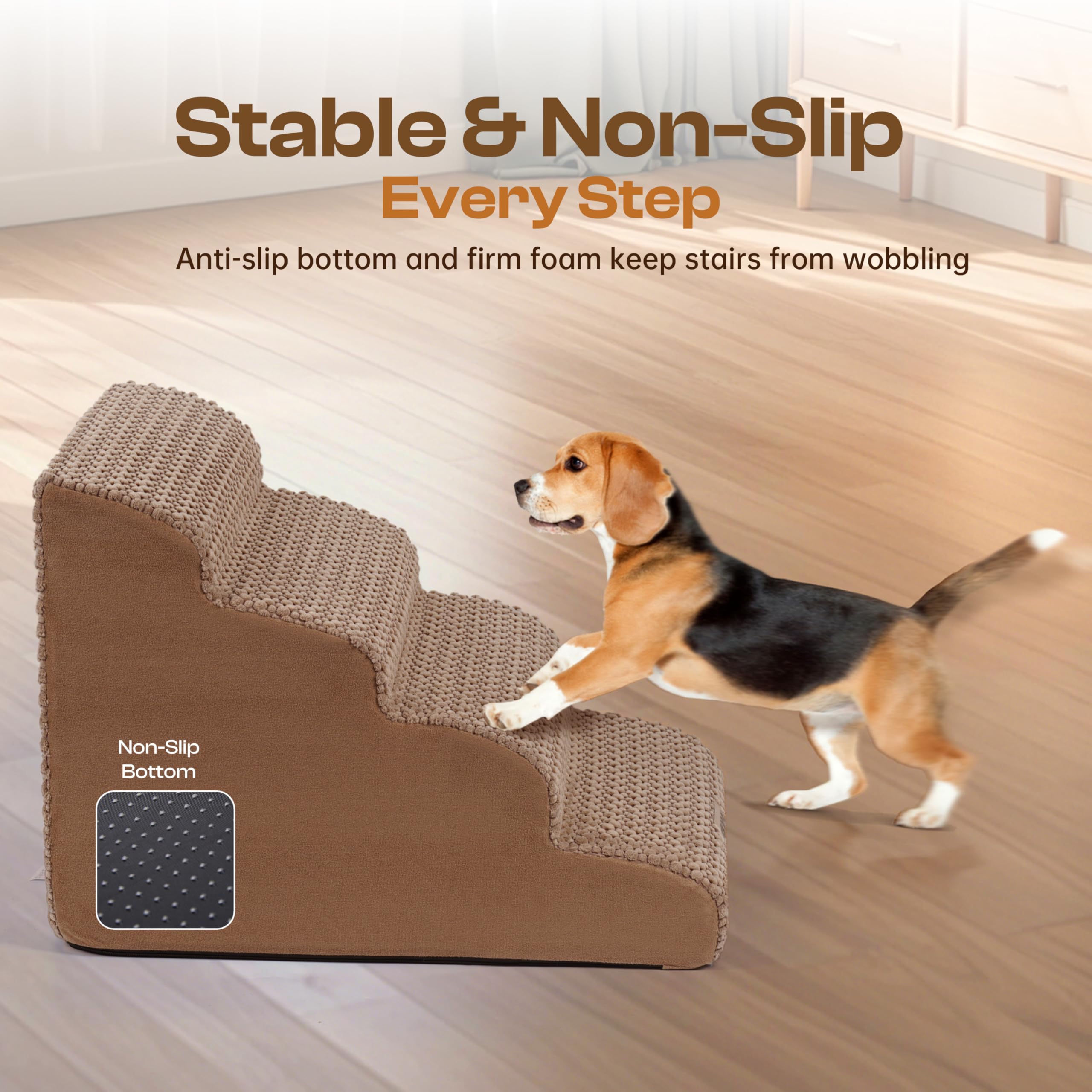 Miorun fabric-cover is machine washable for quick cleaning.