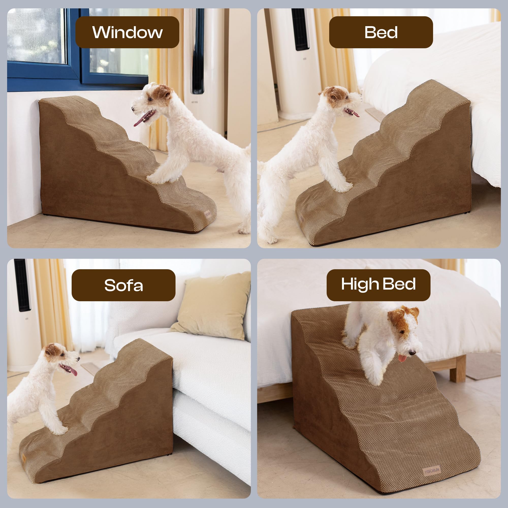 Miorun stable non-slip base keeps stairs steady during use