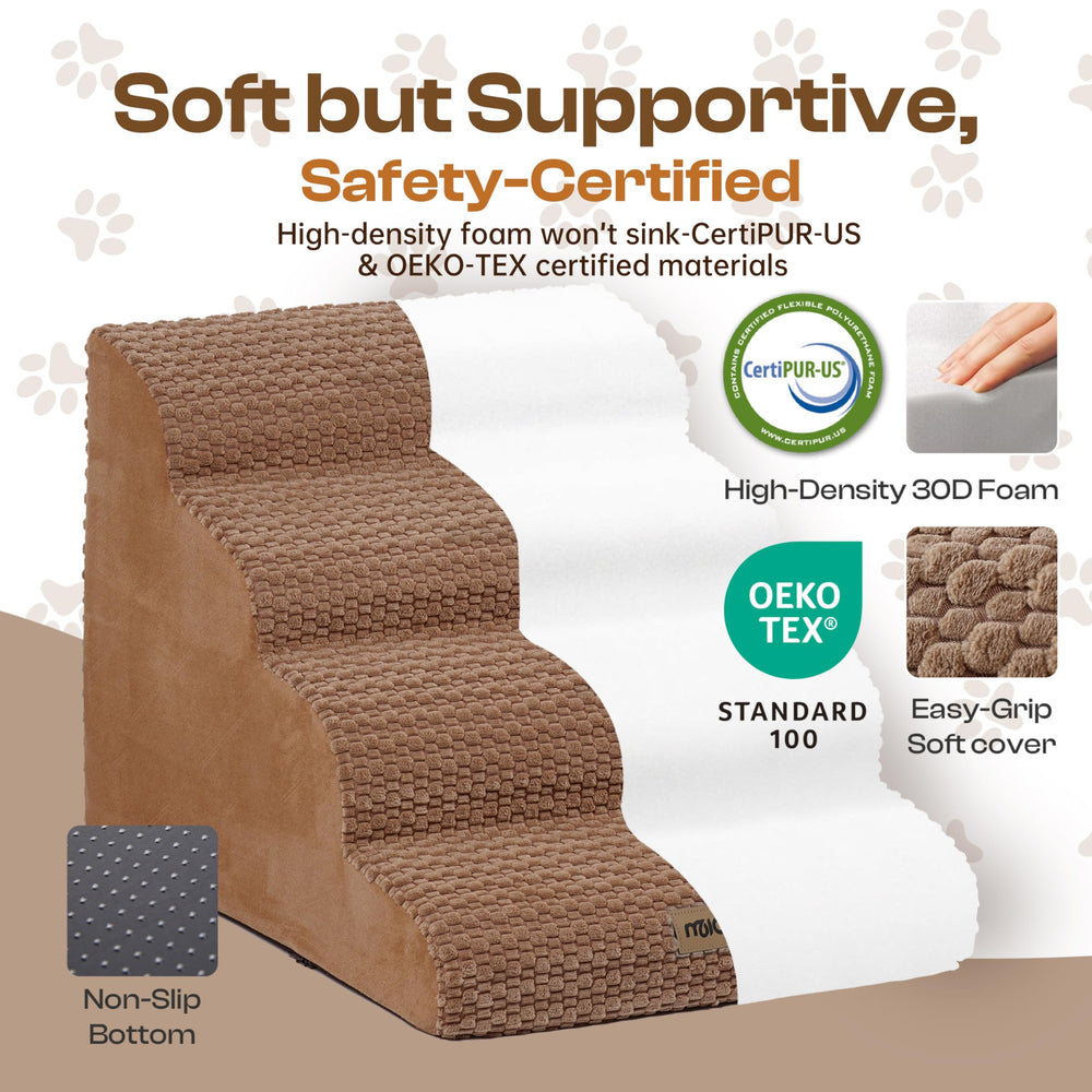 Miorun wide-steps secure footing for bed and couch access.