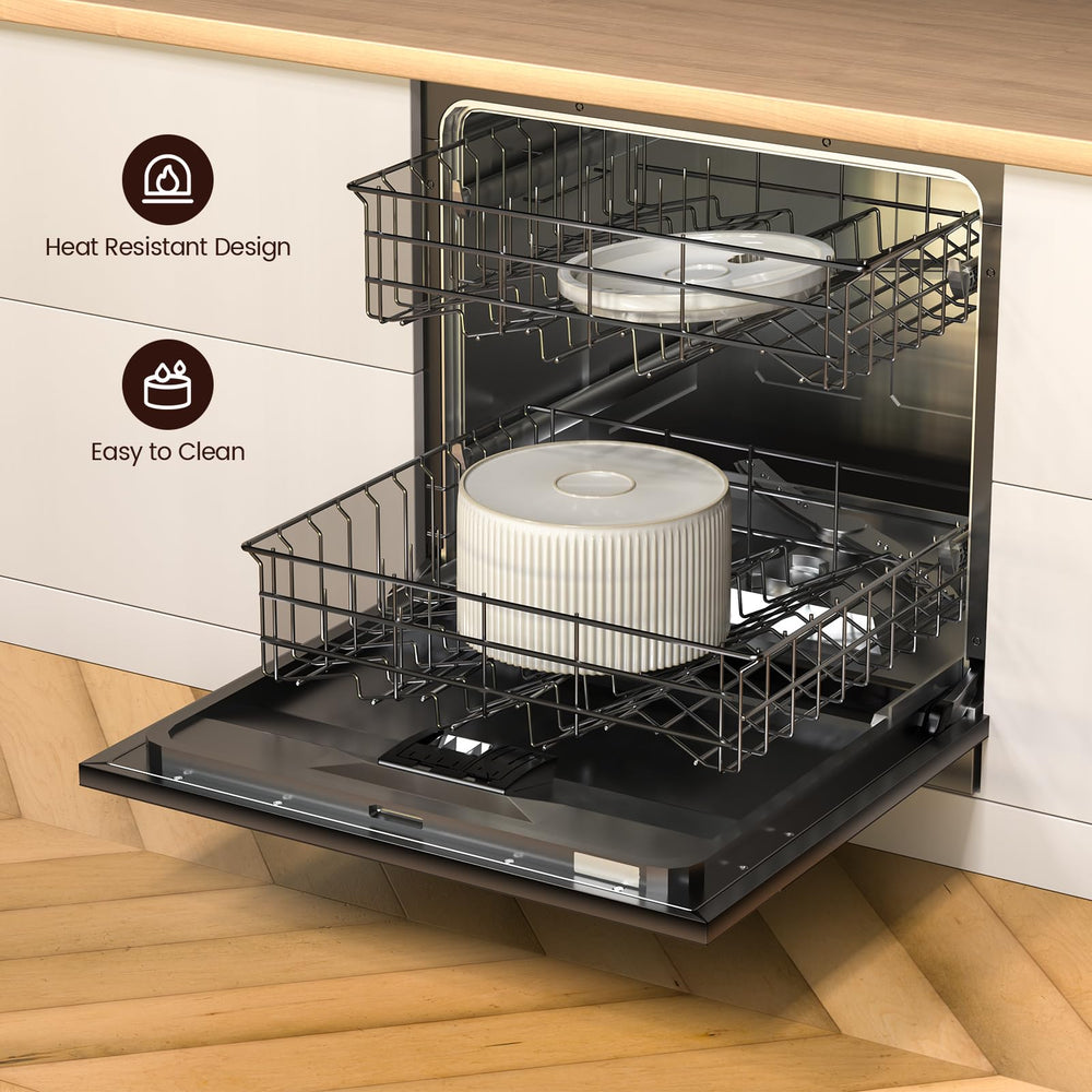Beige MISFANS fountain finish complements interiors while staying easy to clean.