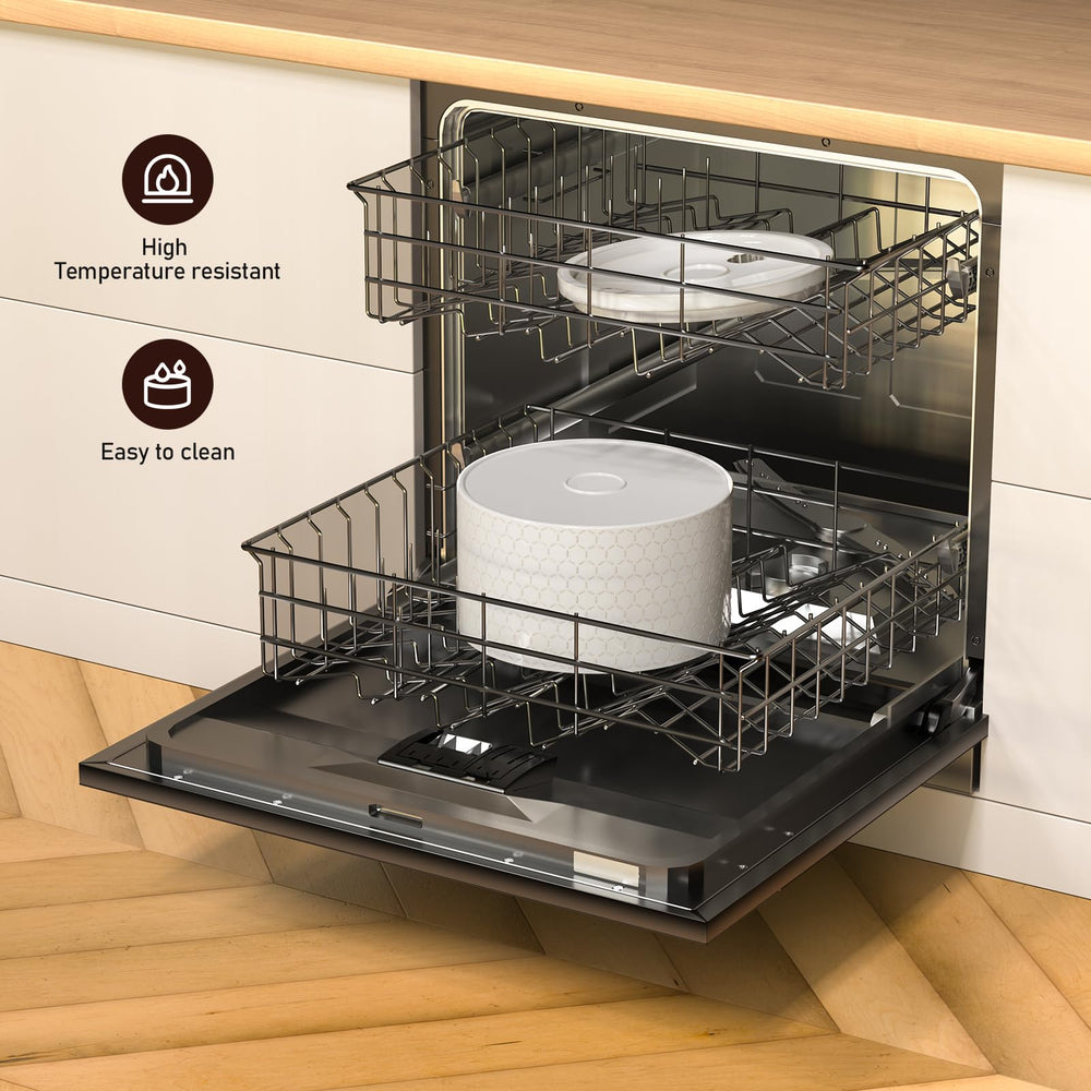 MISFANS ceramic parts are dishwasher-safe for easy cleaning