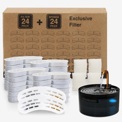 MISFANS S003/S005 cat fountain filter replacement kit for clean water and easy maintenance