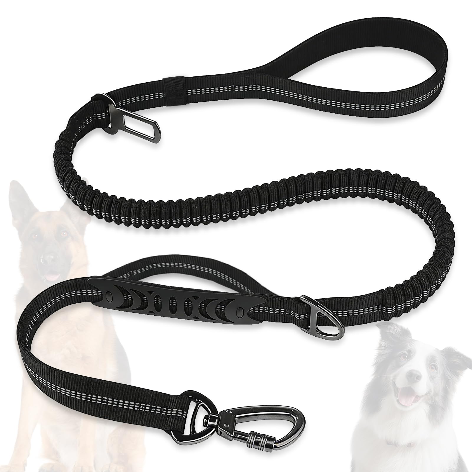 Misthis heavy-duty aviation buckle leash for secure walks