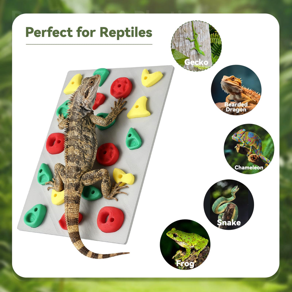 MITCHENIFY versatile habitat enrichment wall enhances enclosure behavior.
