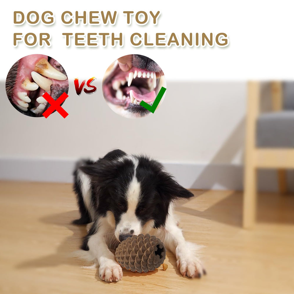 MITOCAPY Pine Cone Dog Chew Toy gift-ready packaging ideal for birthdays or holidays.