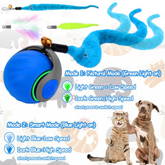 Mity Rain obstacle-avoidance sensor ball navigates walls