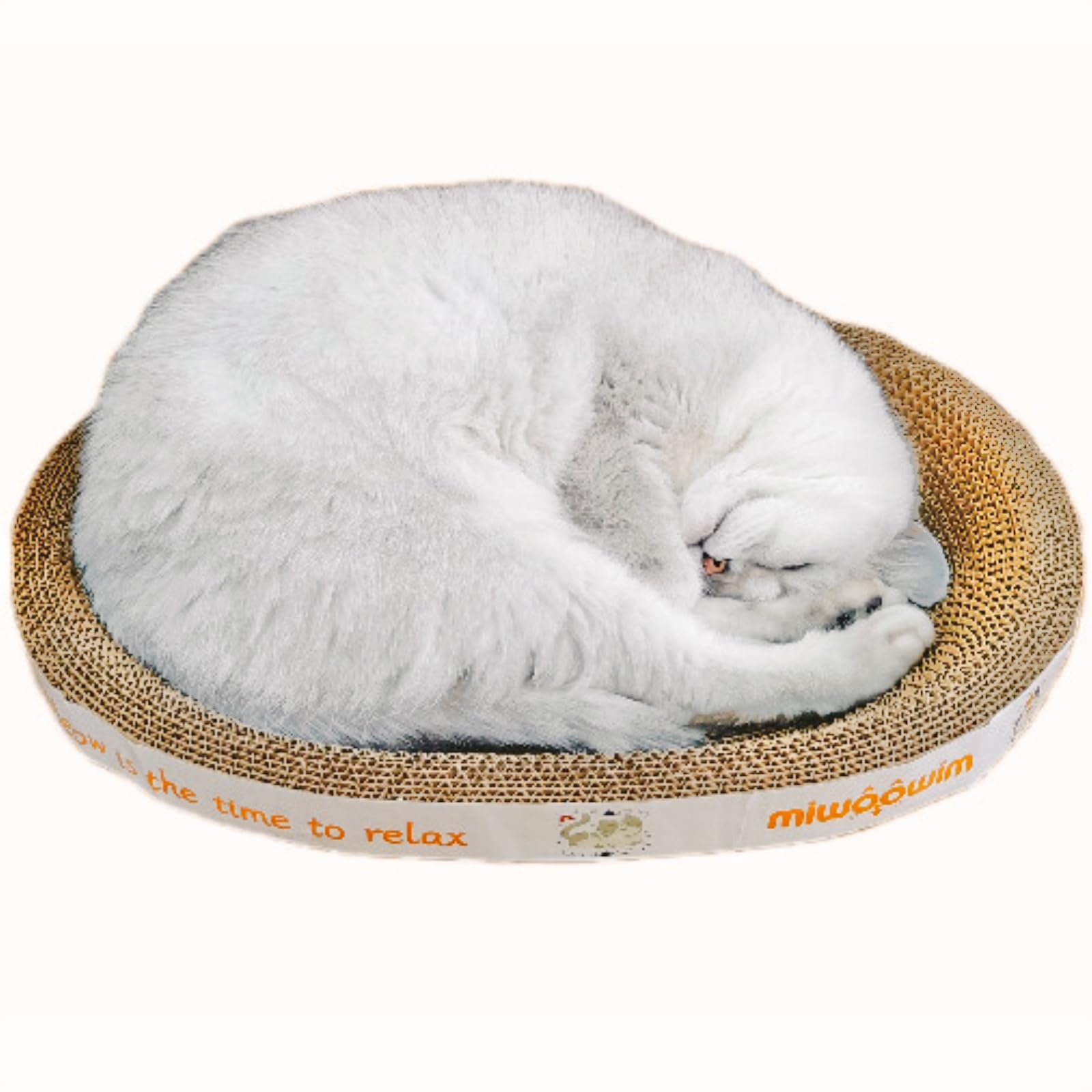 Miwoowim eco-friendly cardboard scratcher appeals to pet parents seeking sustainable play