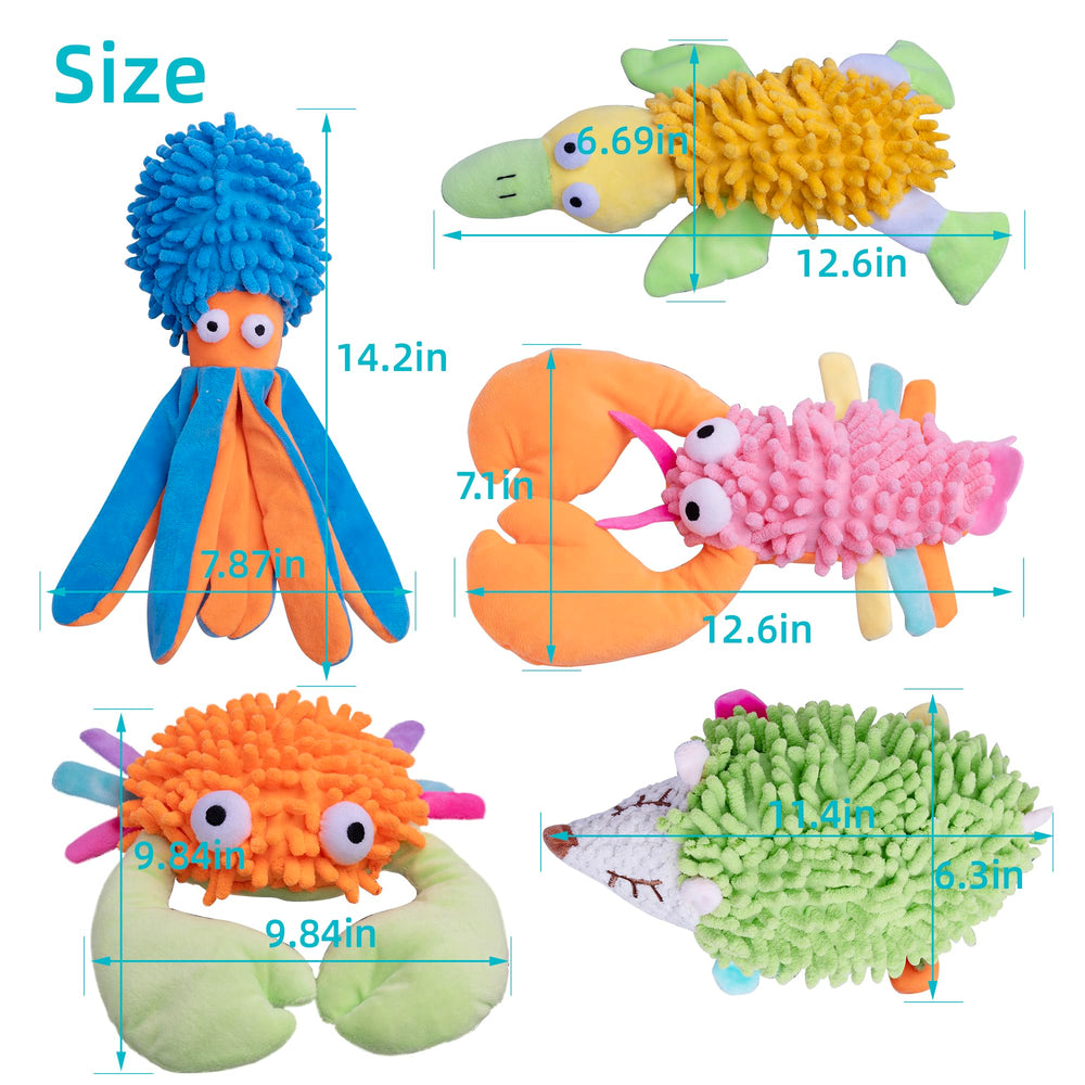 MIXCOTIA duck plush dog toy adds soft, durable fun during daily chew