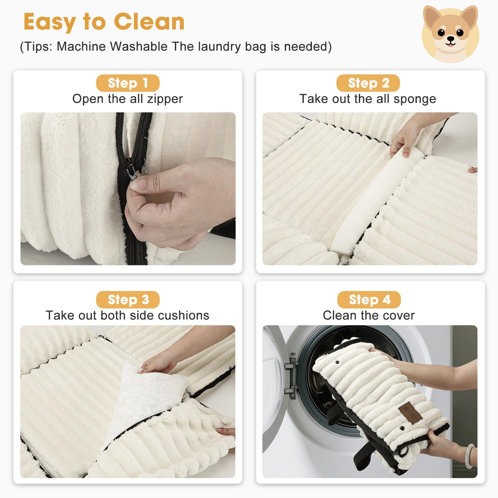 MixJOY 6-in-1 dog car seat folded compact for storage