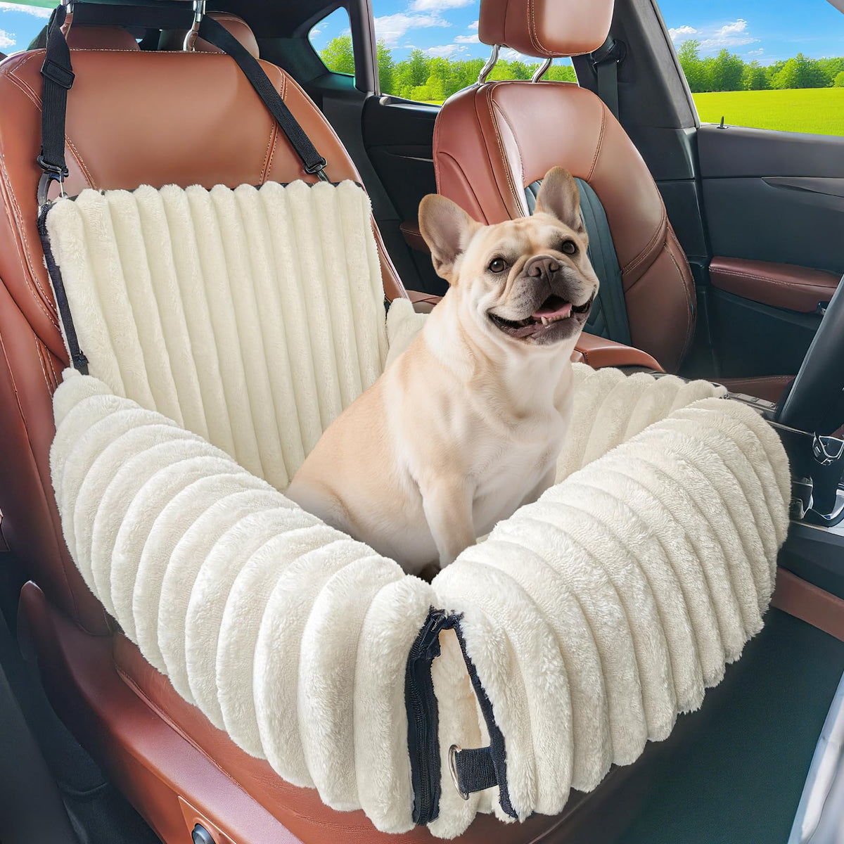 MixJOY 6-in-1 dog car seat front seat setup for secure travel