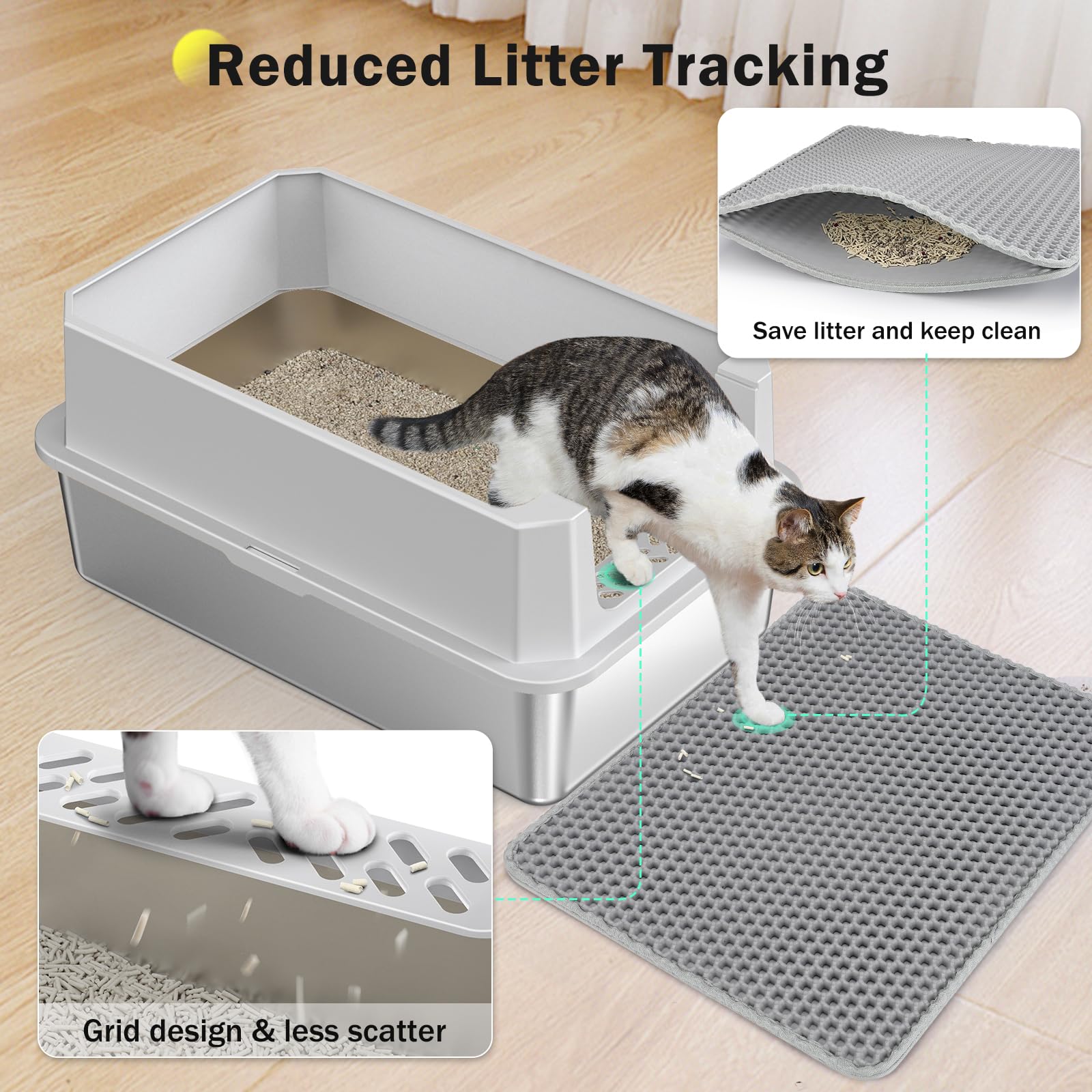 MIXJOY anti-leak overlap design helps contain urine.