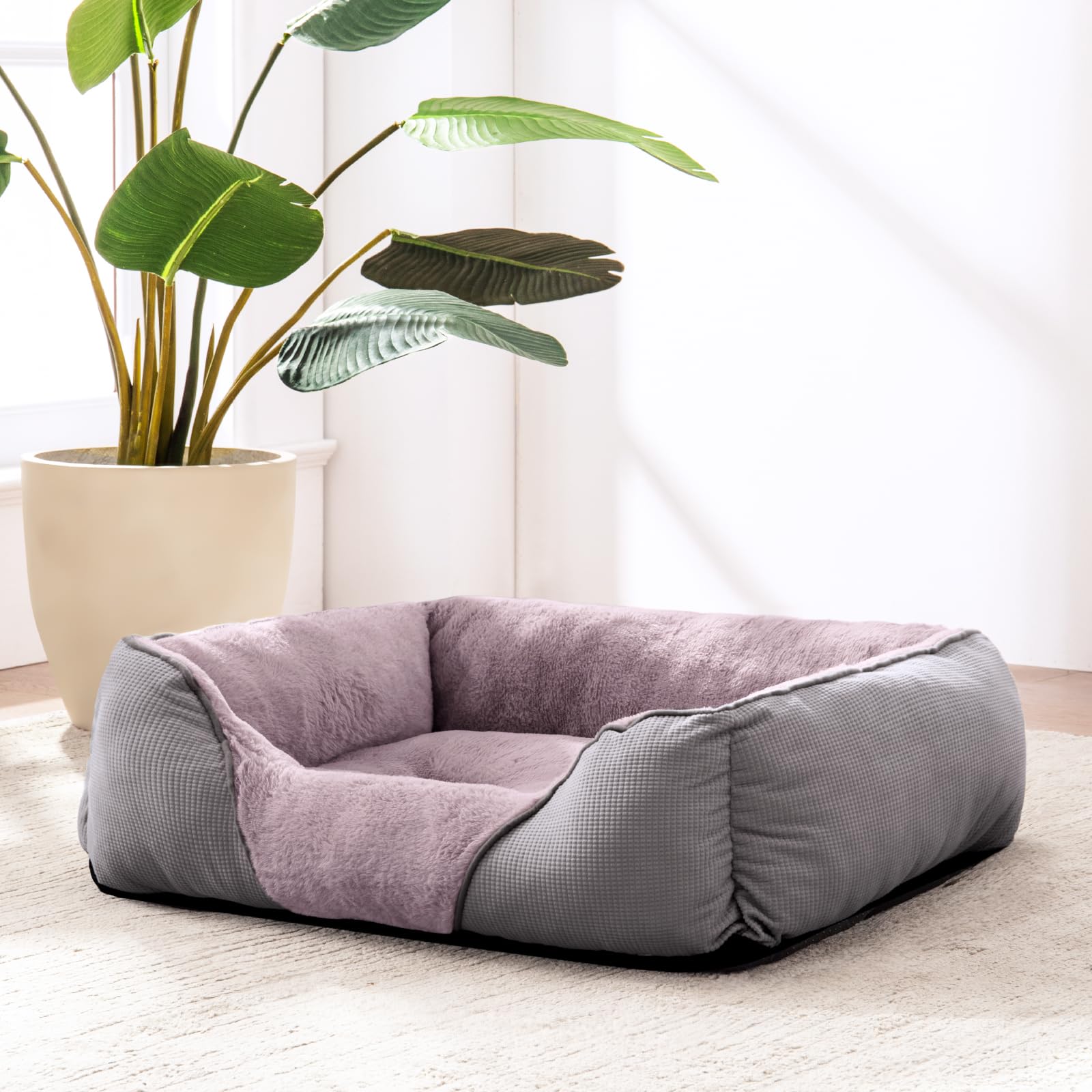 MIXJOY Calming Bed ships vacuum-packed for easy setup