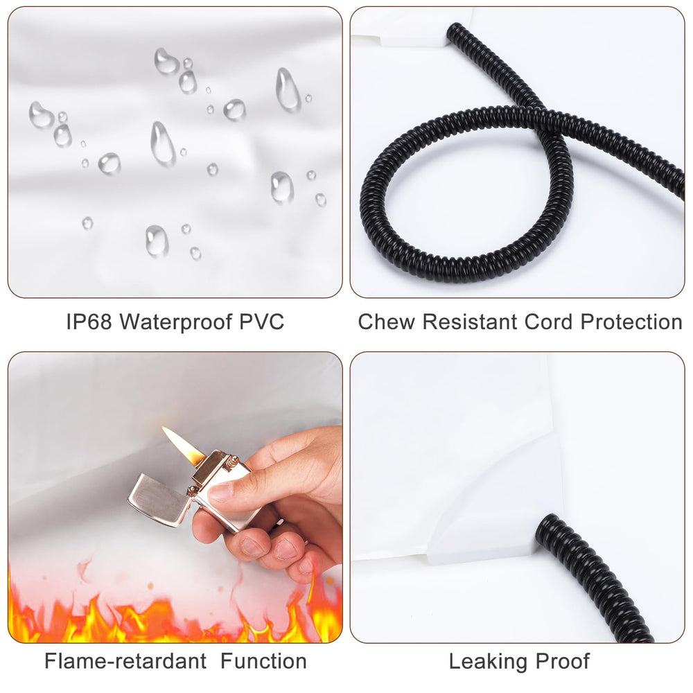 MIXJOY chew-resistant cord protection reduces bite risks