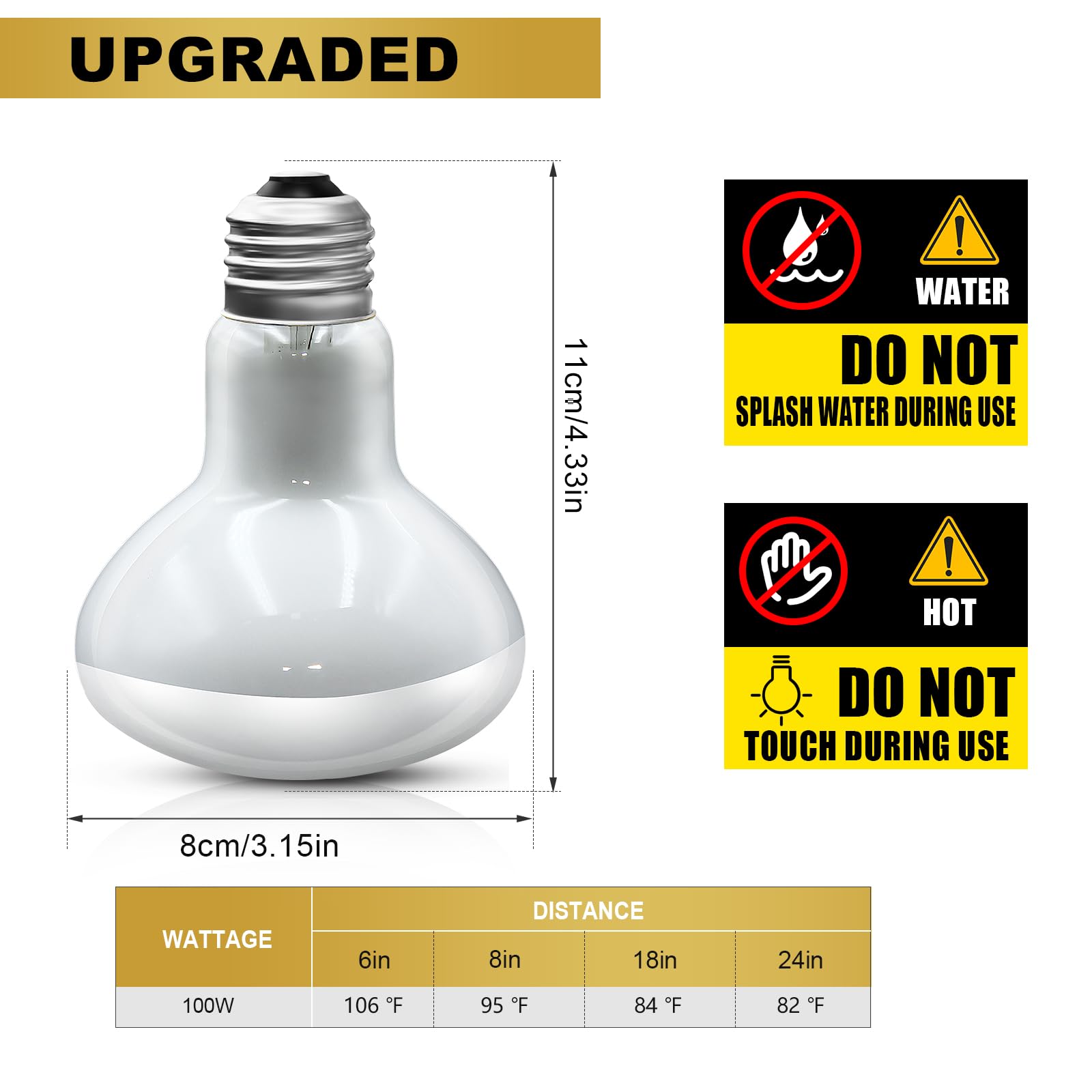 MixJOY dimmable reptile lamp lets you tailor warmth safely