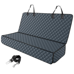 MIXJOY dog backseat cover in waterproof oxford protects seats from fur and spills.