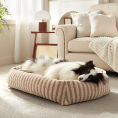 MIXJOY dog bed with removable cover for easy cleaning.