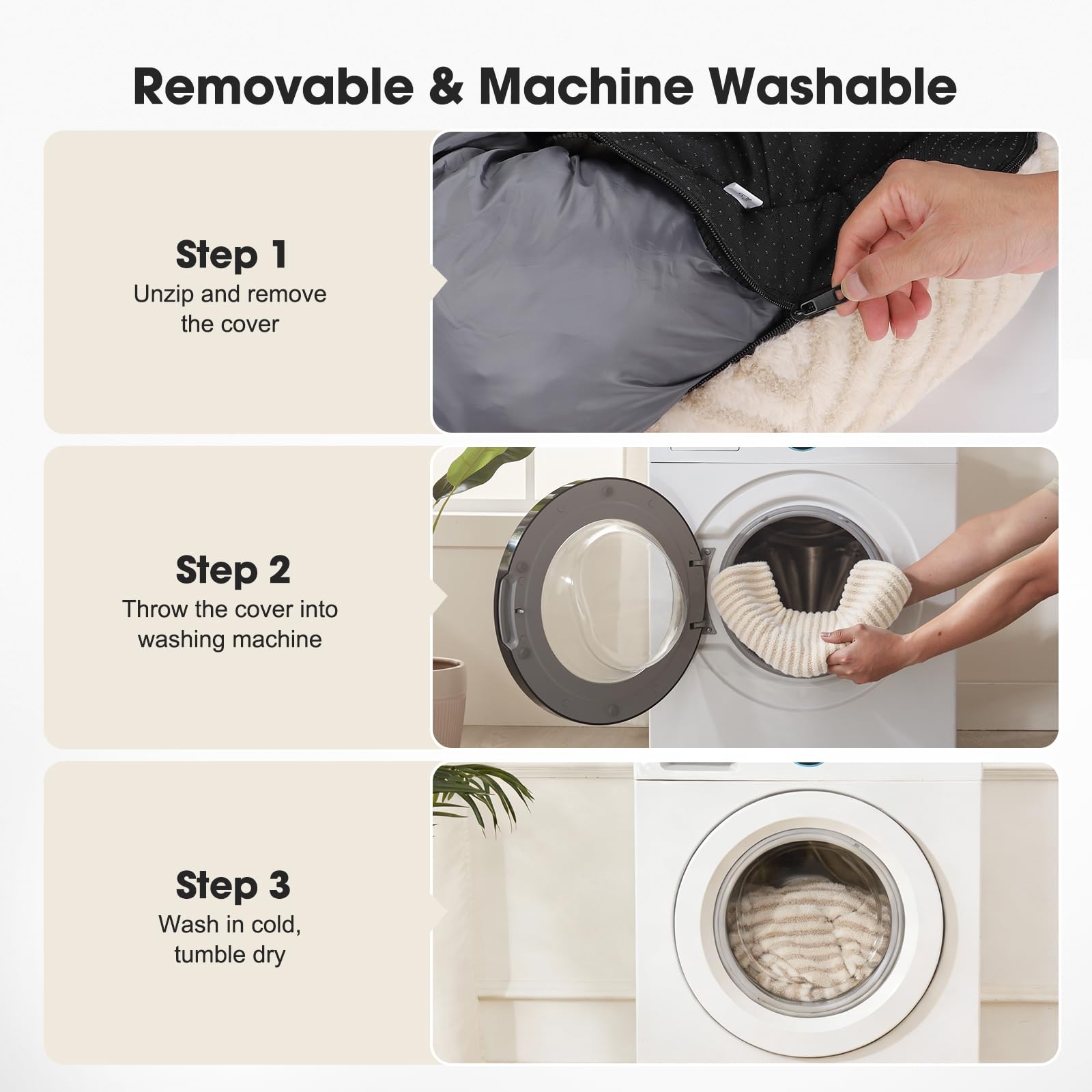 MIXJOY multi-size dog bed collection from small to extra large