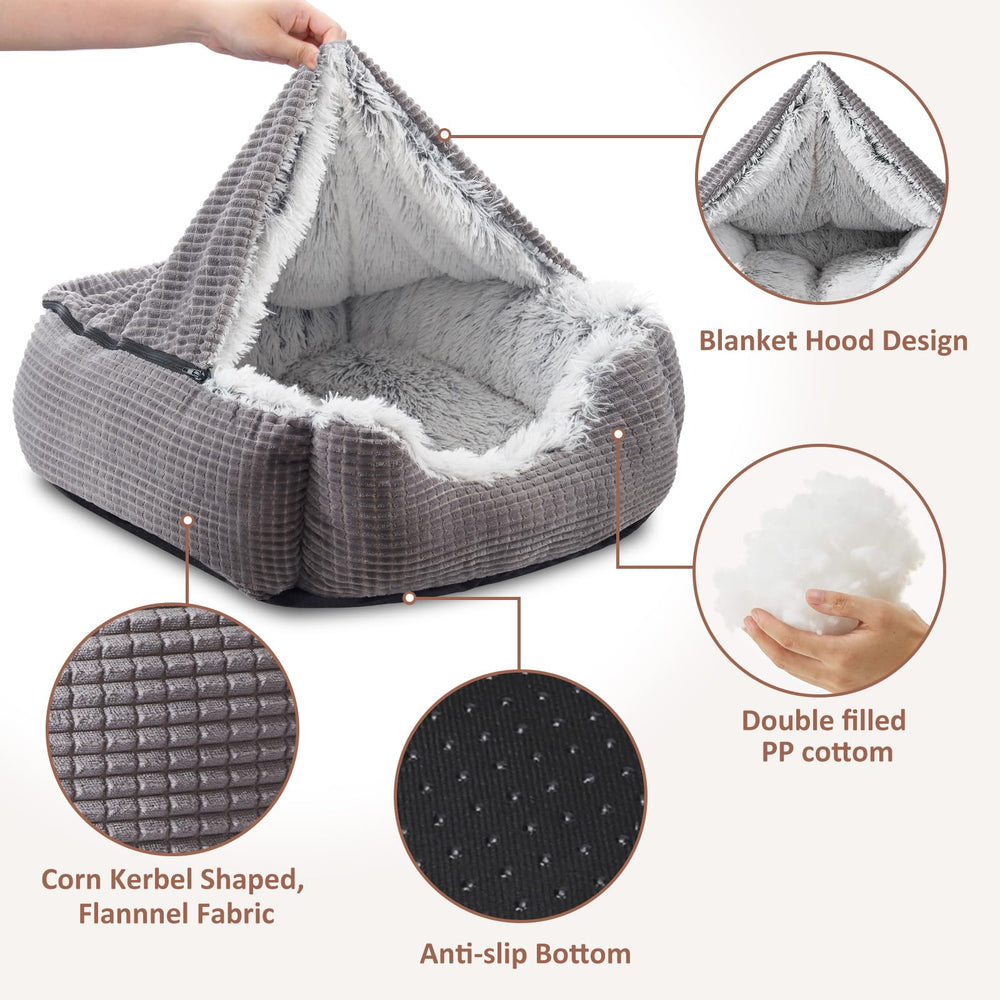 MIXJOY non-slip bottom keeps the bed steady on smooth floors