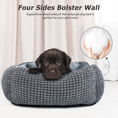 MIXJOY bed features anti-slip bottom to keep it in place.