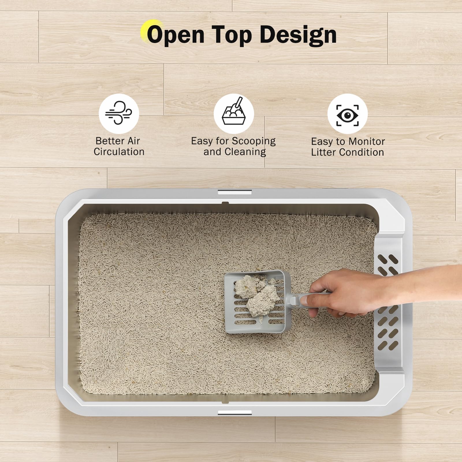 MIXJOY easy-clean design includes scoop for convenient maintenance.