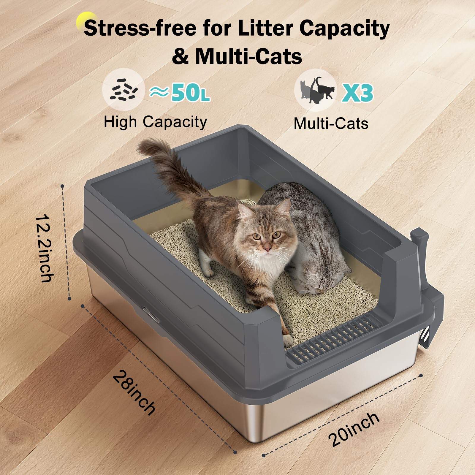 MIXJOY non-stick bottom enables easy cleaning and odor control over time.