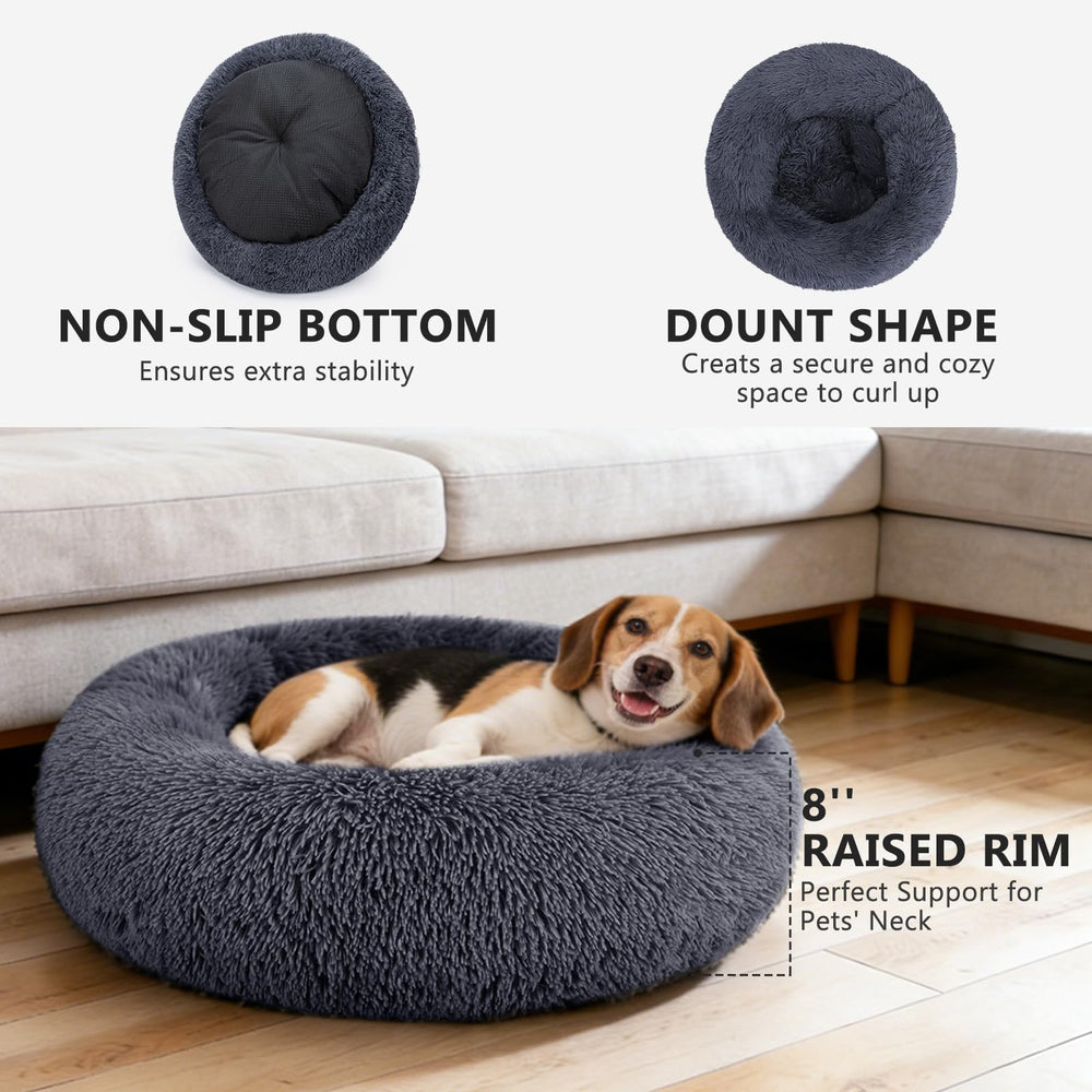 MIXJOY donut bed interior cushion detail for neck support