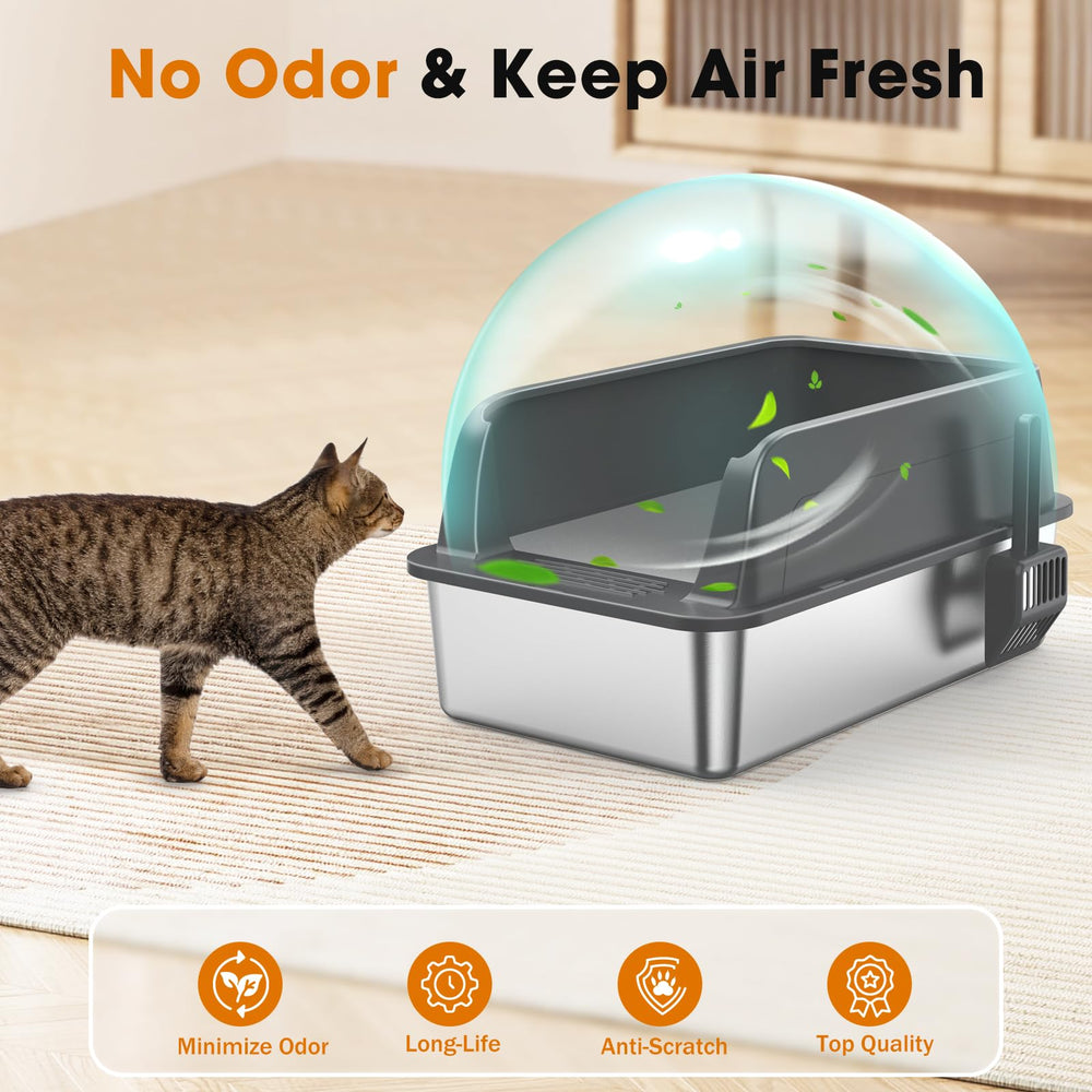 MIXJOY paw-filter entry helps reduce litter tracking at the doorway