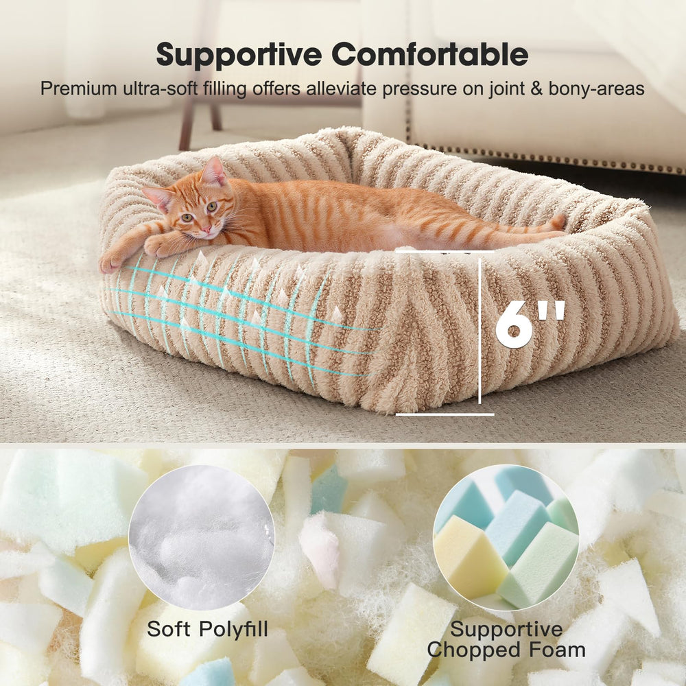 MIXJOY raised rim provides head and neck support for comfortable lounging.