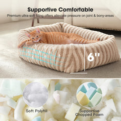 MIXJOY raised rim provides head and neck support for comfortable lounging.