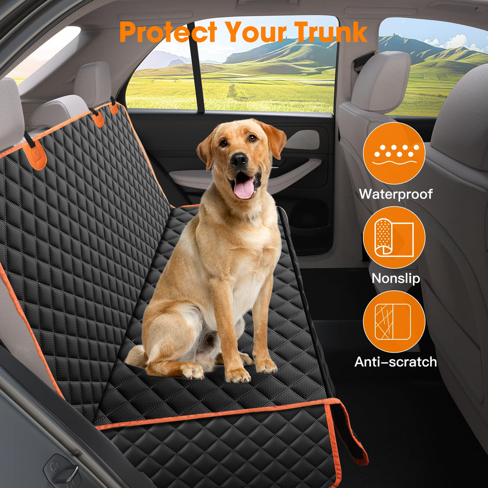 MIXJOY scratch-proof seat cover protects from claws and messes.